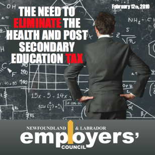 Need to Eliminate Health and Post Secondary Education Tax